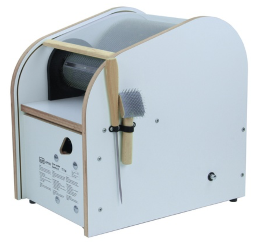 Louët Elektrische Kardiermaschine  Standard mit 46 oder 72 tpi - 230 V