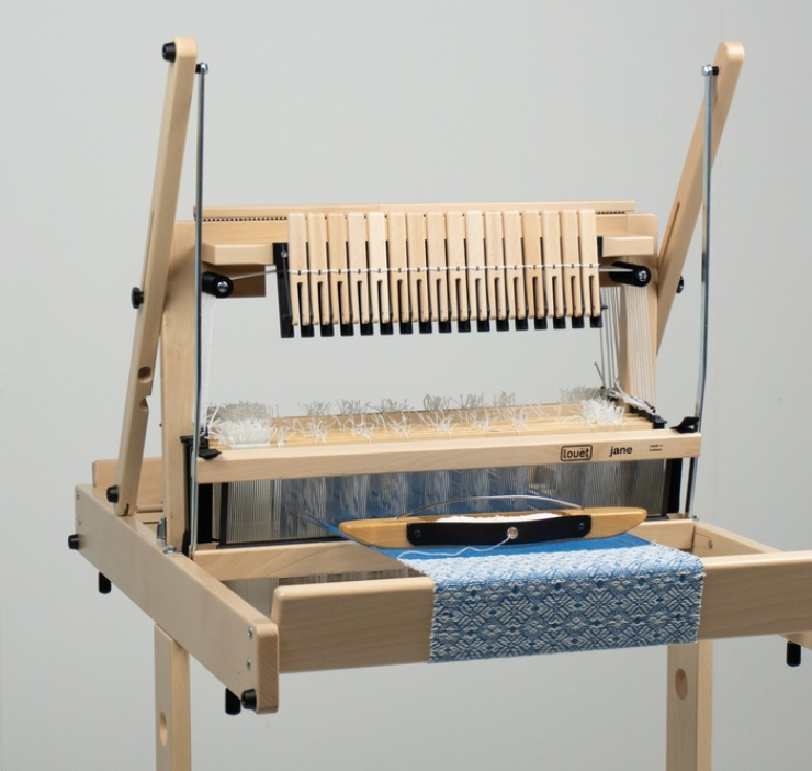 Louët Jane Webstuhl mit 8 oder 16 Schäffte und von 50 bis 90cm Webbreite